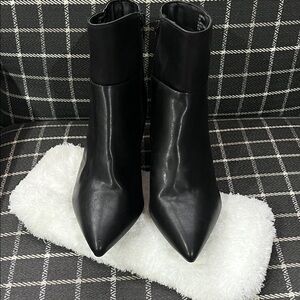 Madden Girl Black Heeled Boots